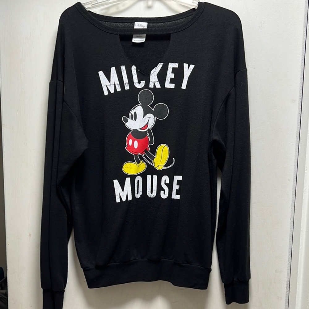 Mickey Mouse Black Sweatshirt